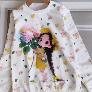 بلوز دختر کلاهدار خرید لباس کودک با کیفیت