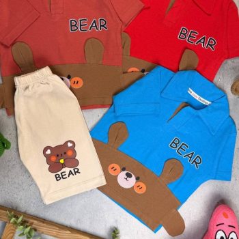 تیشرت شلوارک خرسBEAR(سایز35-40-45)