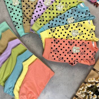 بلوزشلوارخال خالی(سایز35تا50)