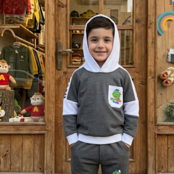 هودی شلوار دایناطوسی(سایز35-40)
